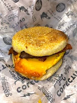 Sausage Egg and Cheese English Muffin